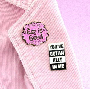 Jubly Umph Lapel Pin • You've Got An Ally In Me