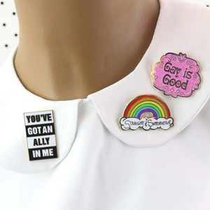 Jubly Umph Lapel Pin • Gay Is Good