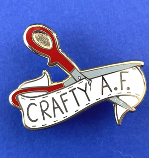 Jubly Umph Lapel Pin • Crafty A.F