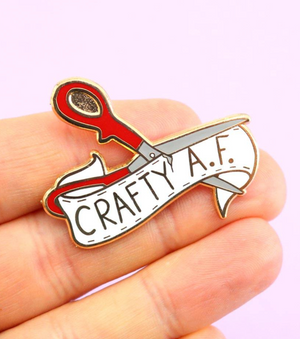 Jubly Umph Lapel Pin • Crafty A.F