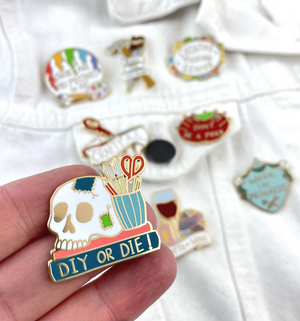 Jubly Umph Lapel Pin • DIY or DIE!