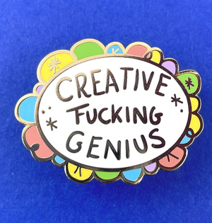 Jubly Umph Lapel Pin • Creative F*cking Genius