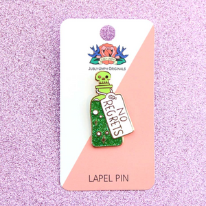 Jubly Umph Lapel Pin • No Regrets