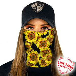 Face Shield Bandana • Sunflower