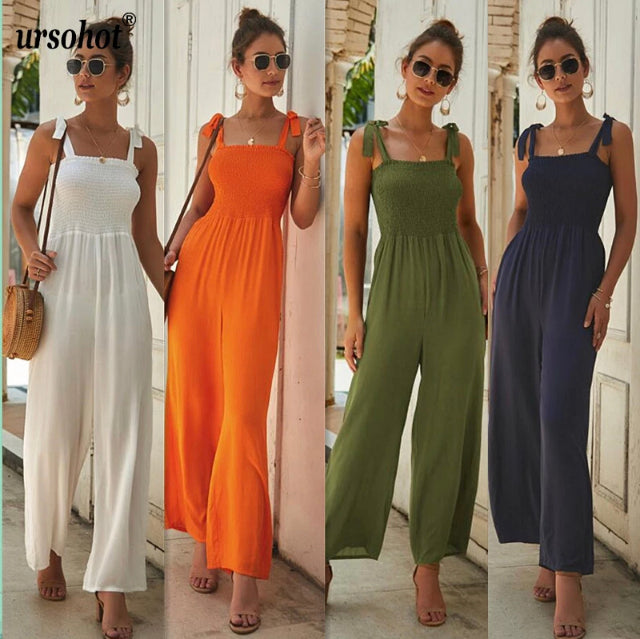 Womens Boho Jumpsuit