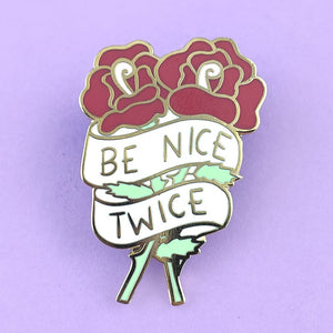 Jubly Umph Lapel Pin • Be Nice Twice