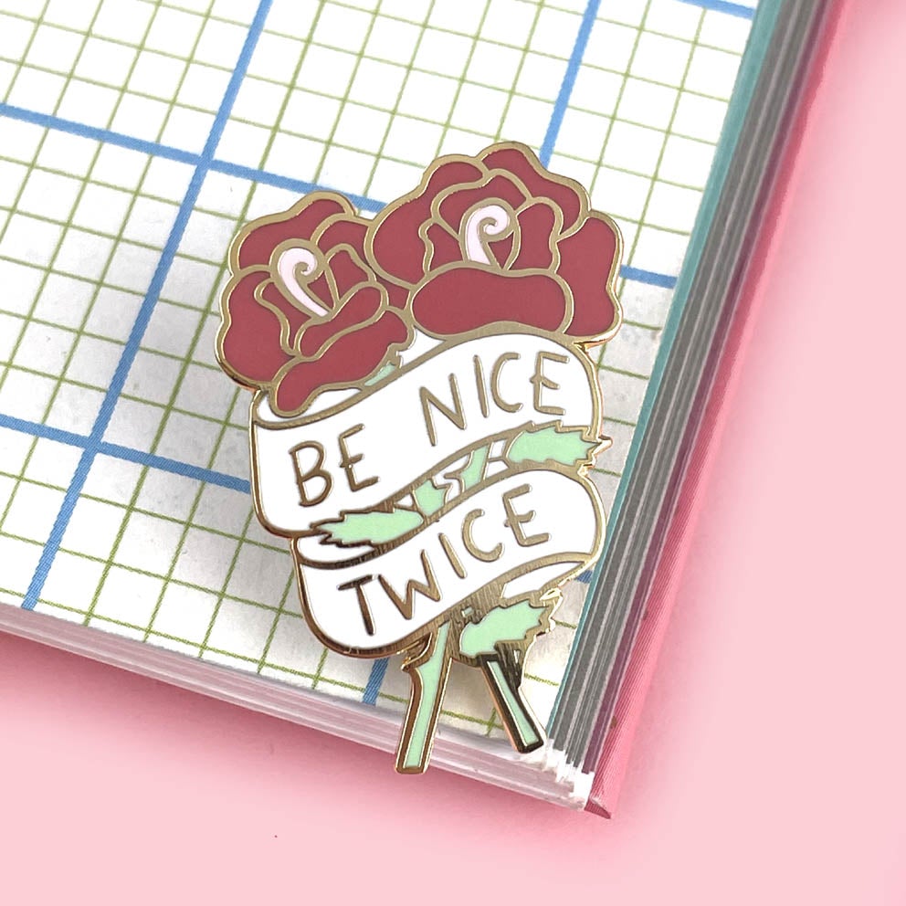 Jubly Umph Lapel Pin • Be Nice Twice