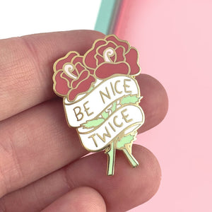 Jubly Umph Lapel Pin • Be Nice Twice