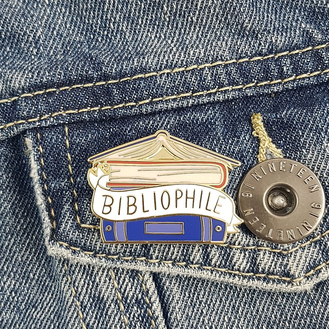 Jubly Umph Lapel Pin • Bibliophile