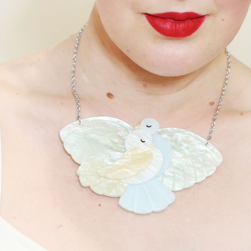 Erstwilder Necklace Mes Columbes Doves