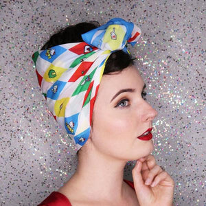 Hello Kitty Argyle Head Scarf • Erstwilder