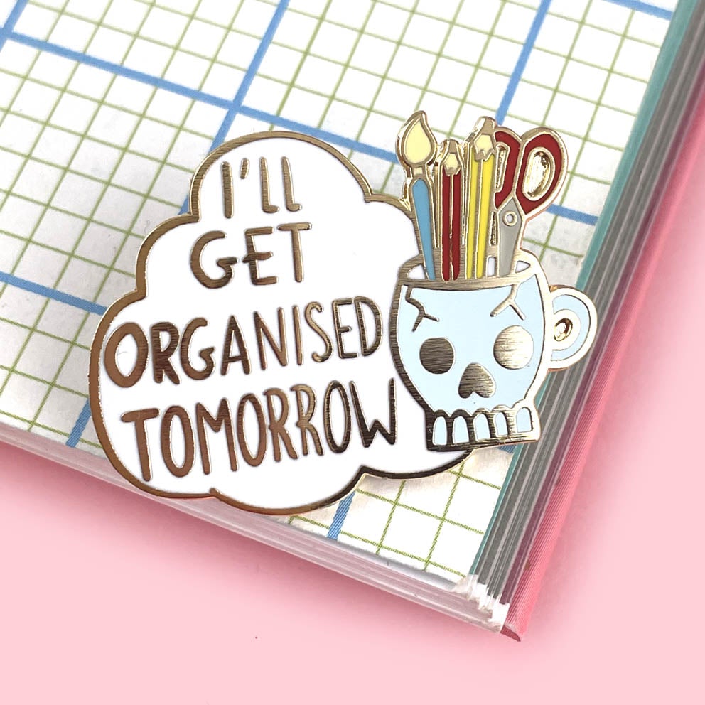 Jubly Umph Lapel Pin • I'll Get Organised Tomorrow