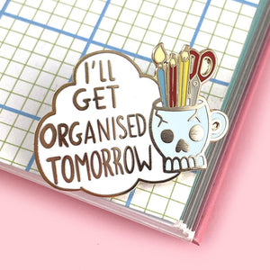 Jubly Umph Lapel Pin • I'll Get Organised Tomorrow