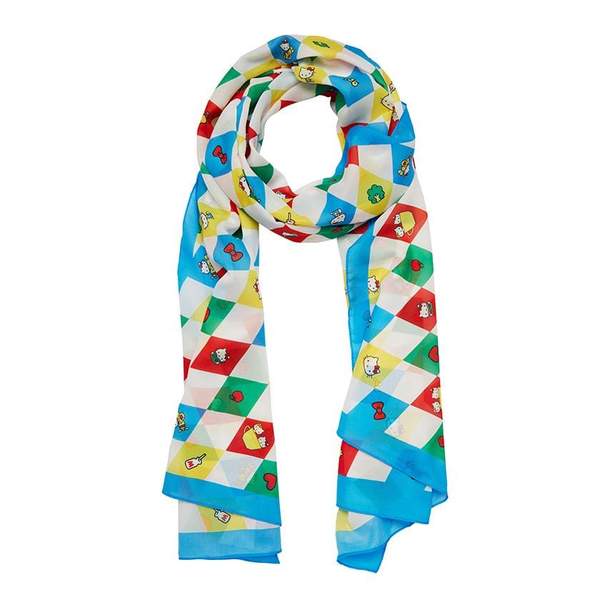 Hello Kitty Argyle Large Neck Scarf • Erstwilder