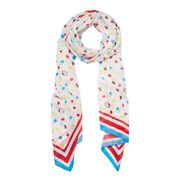 Hello Kitty Polka Dot Large Neck Scarf • Erstwilder